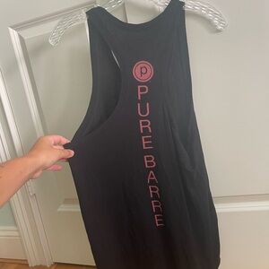 Pure Barre Charcoal Tank Top